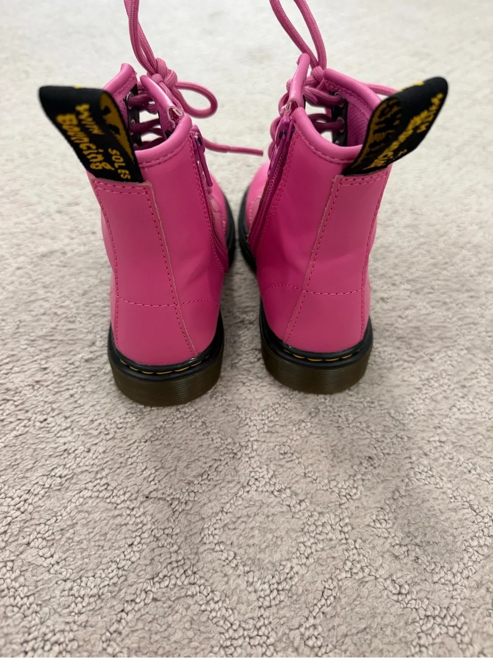 Kids Dr.Martens Pink 1460 boots size 11